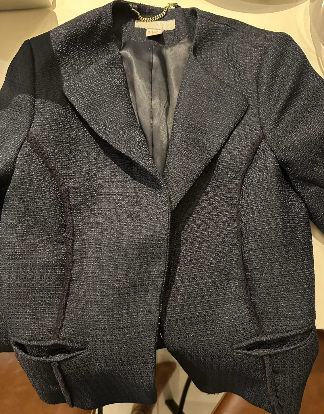 H&M Navy Blue Blazer - Size 6