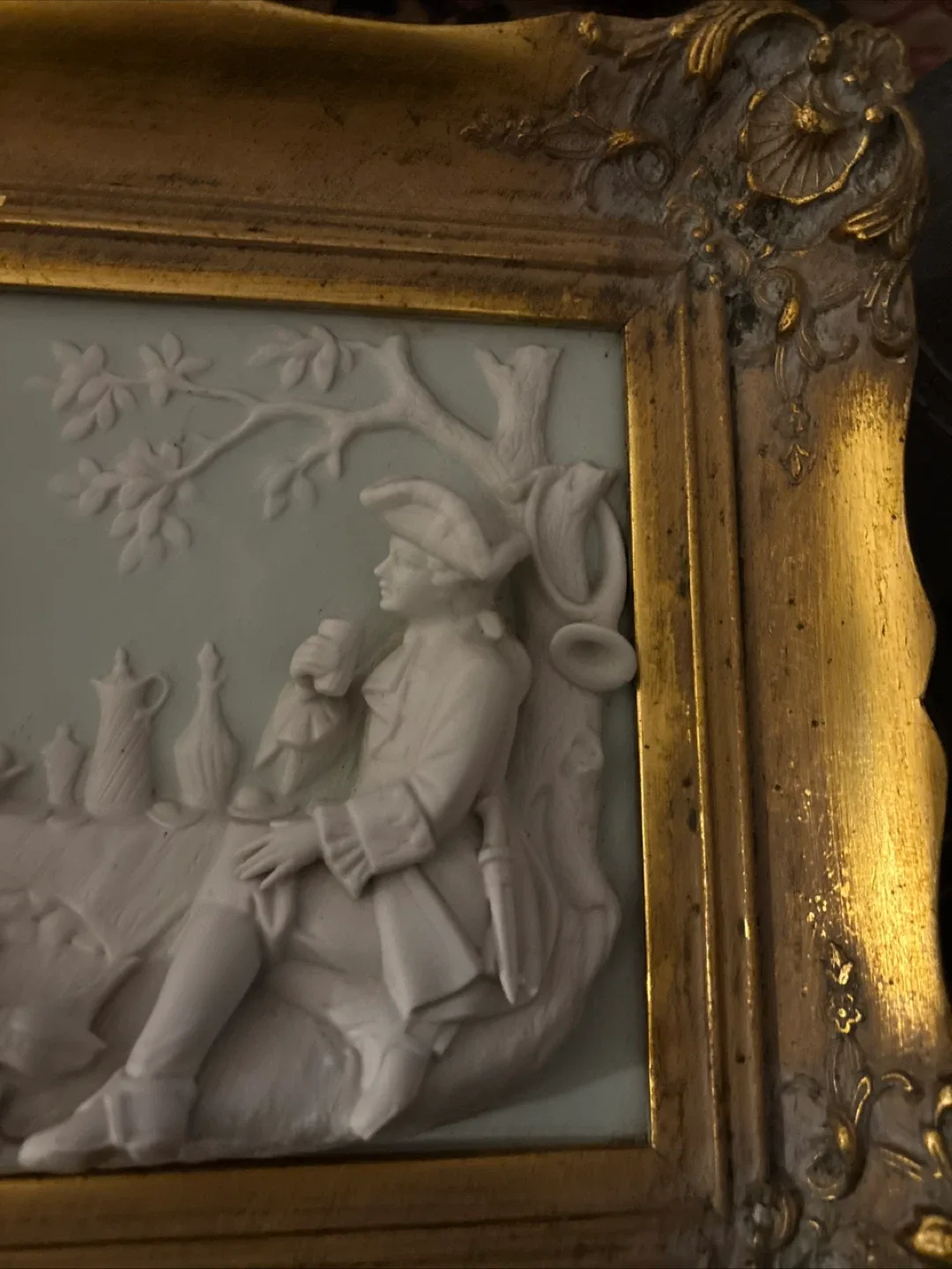 Alt Meissen Art Framed Porcelain Plaque image indicator(2)