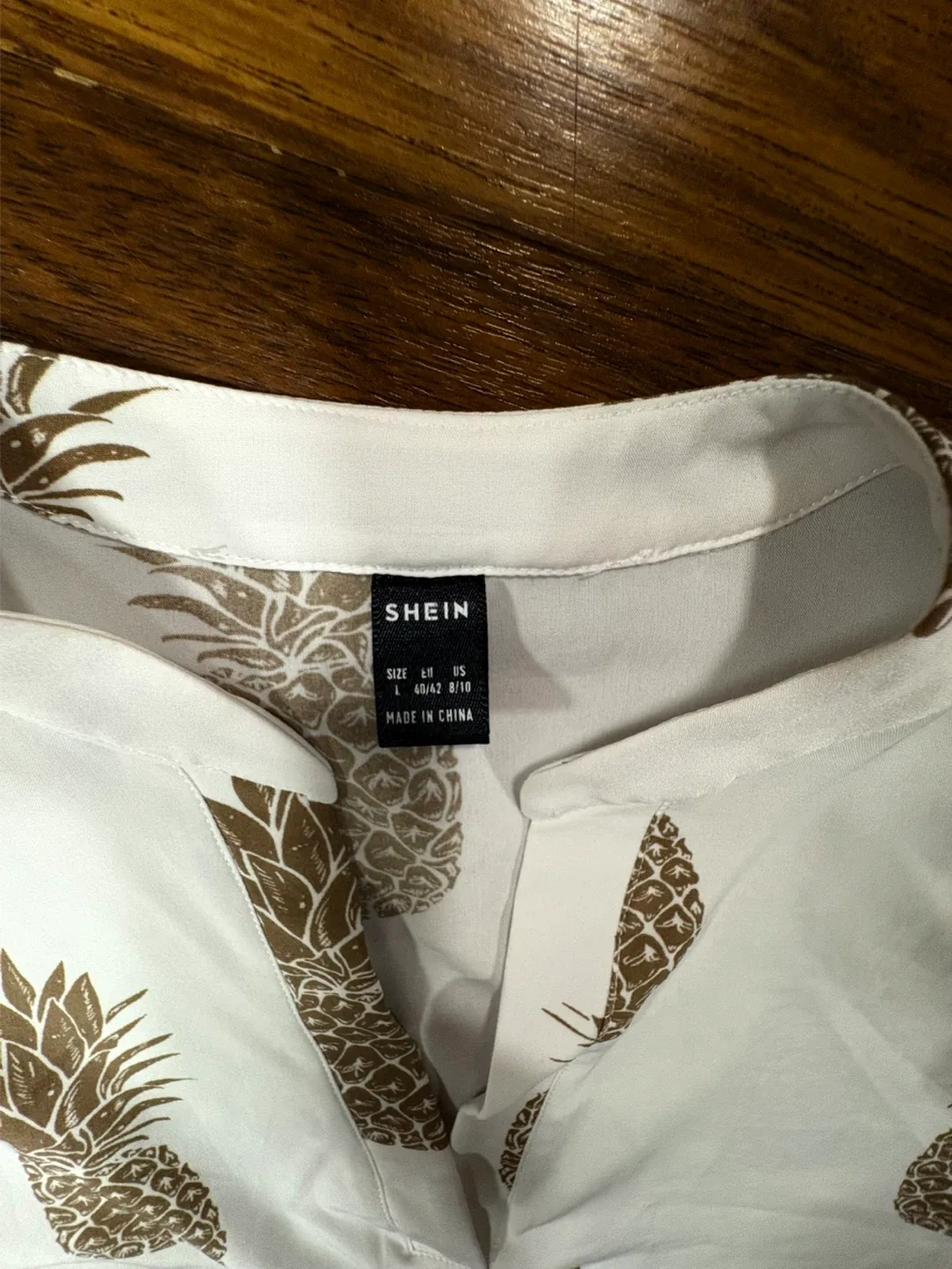 OFF White Pineapple Print Top image indicator(2)