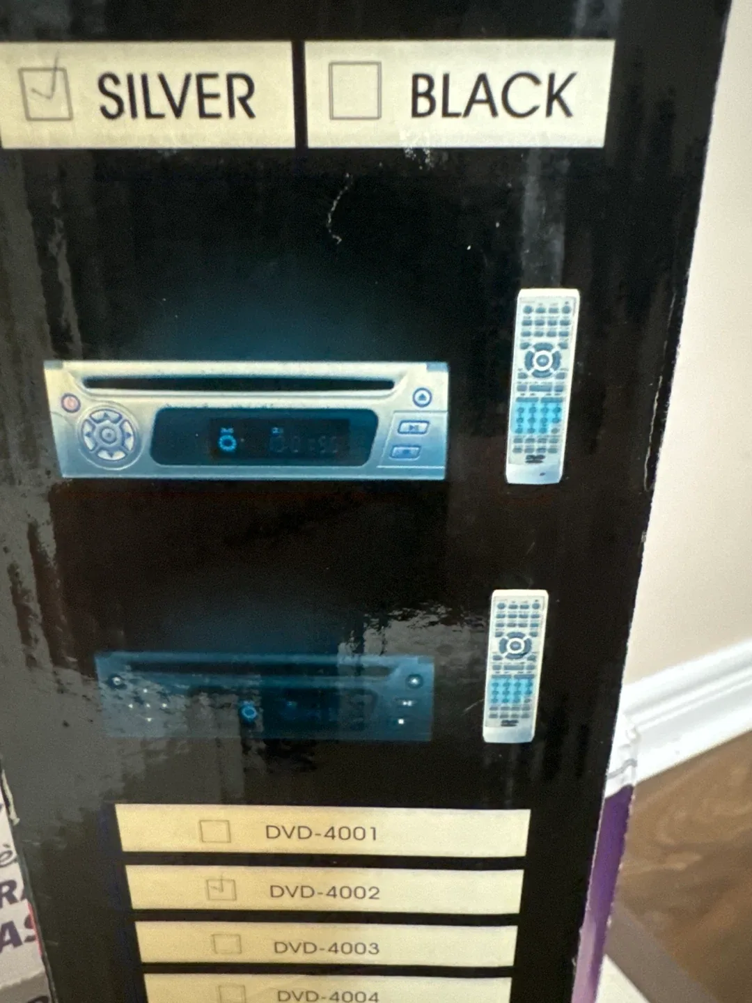 JVJ Mini Car DVD Player TFT LCD Monitor image indicator(2)