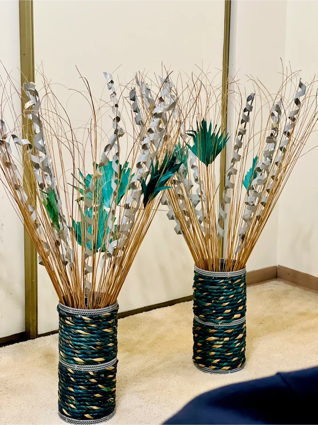 Pair of Artificial flowers