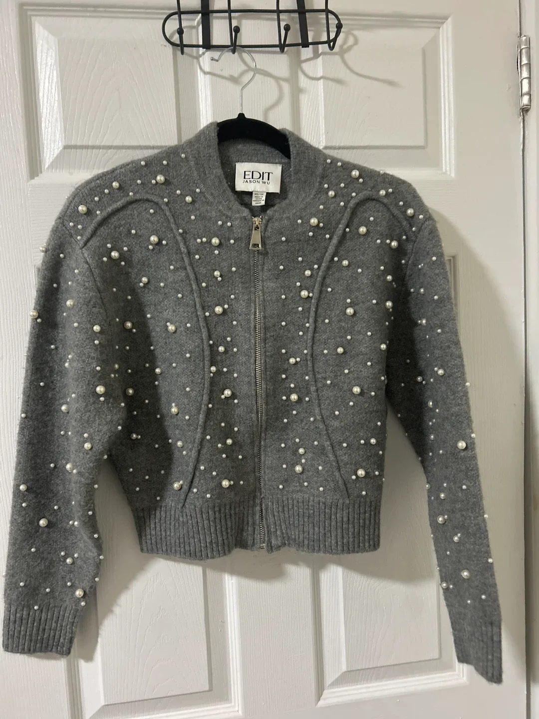 EDIT Jason Wu Pearl Embellished Jacket