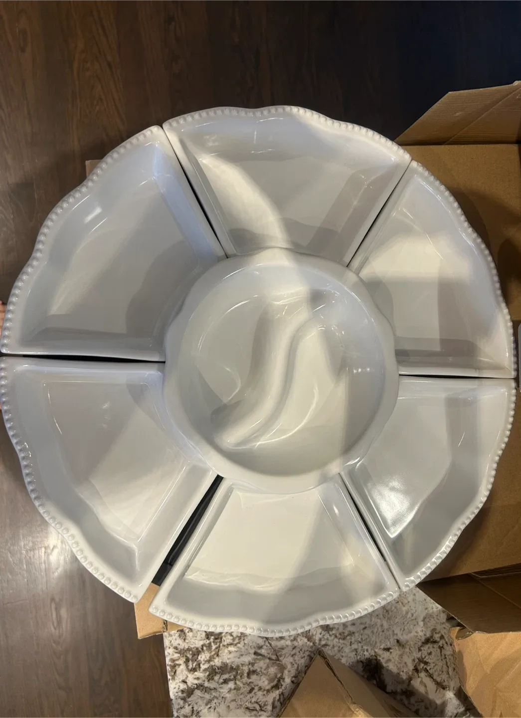 Lazy Susan with rotating base image indicator(2)