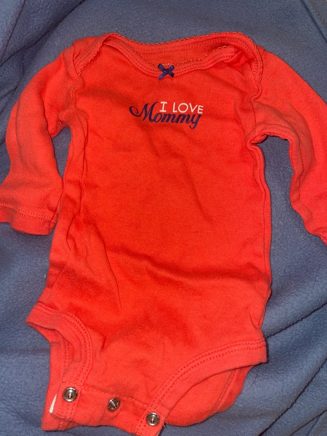 Carter's 3 Months Baby Bodysuit - I Love Mommy