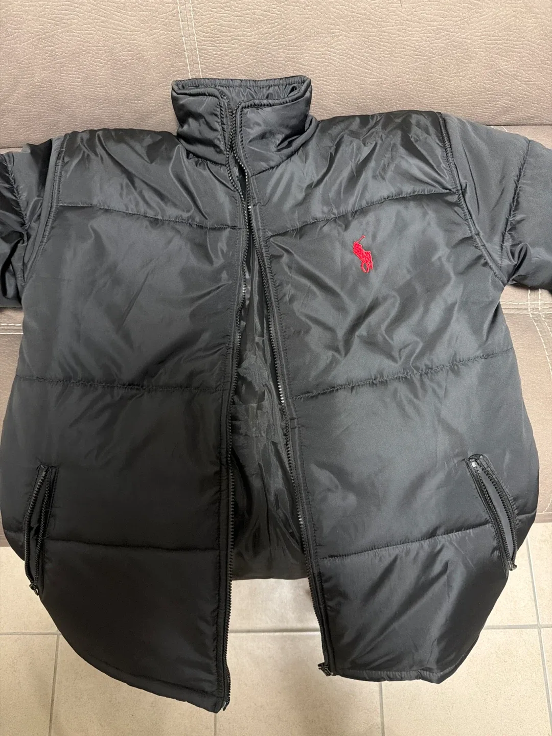 Polo Ralph Lauren Black Puffer Jacket