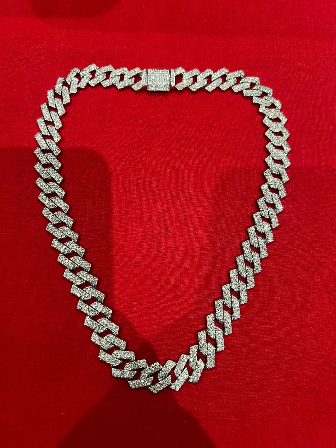 Cuban Link Chain, Silver