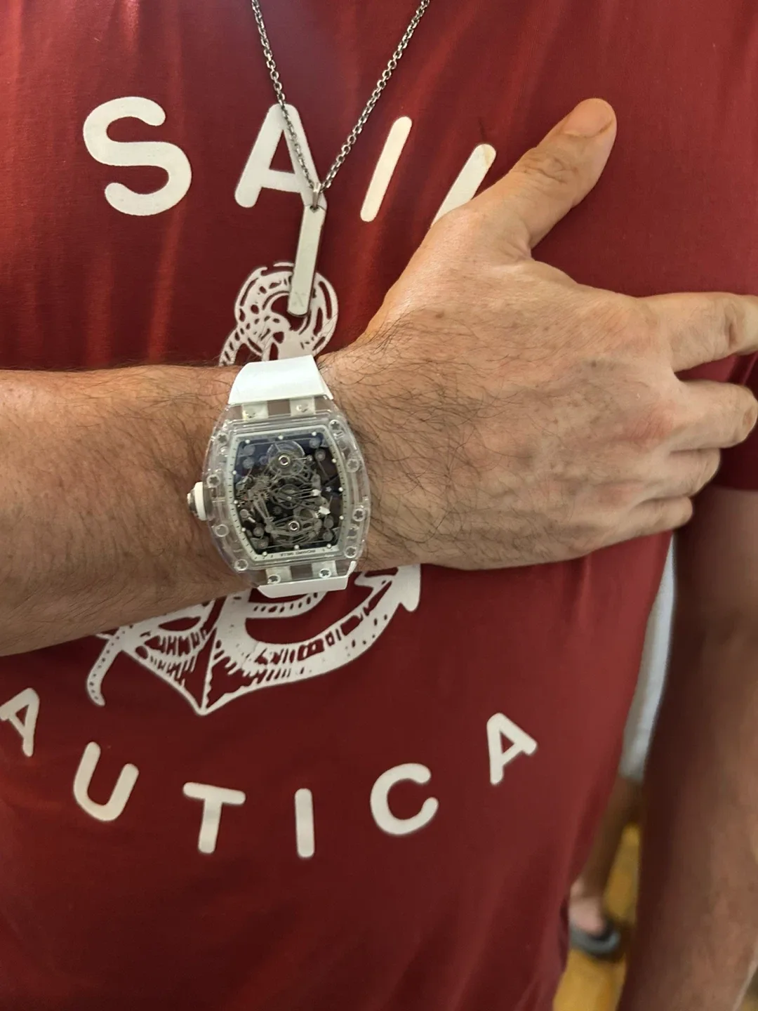 Richard Mille RM 056-02 Sapphire Tourbillon image indicator(4)