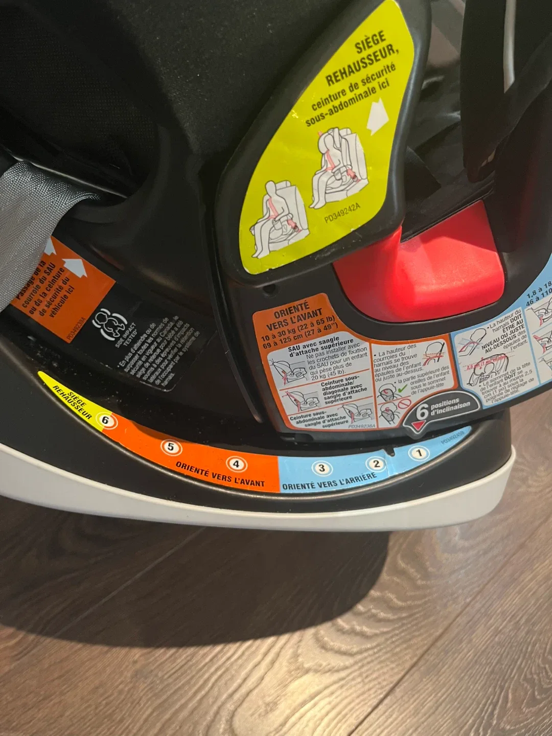 Graco 4Ever DLX Car Seat image indicator(2)