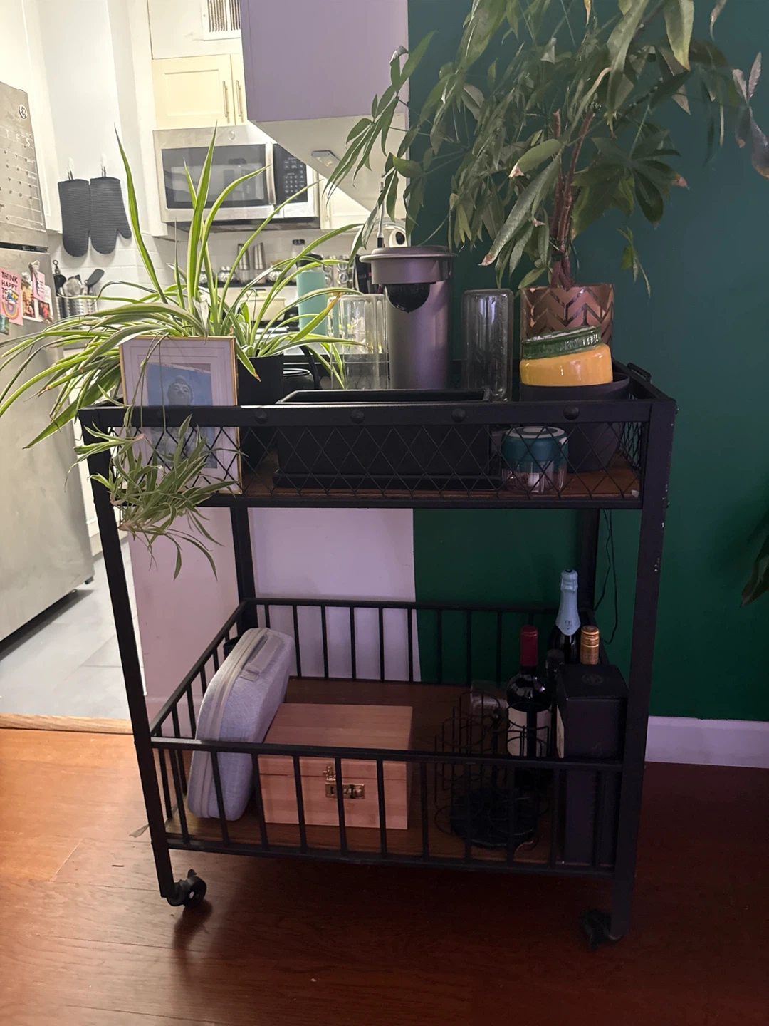 Rolling Bar Cart