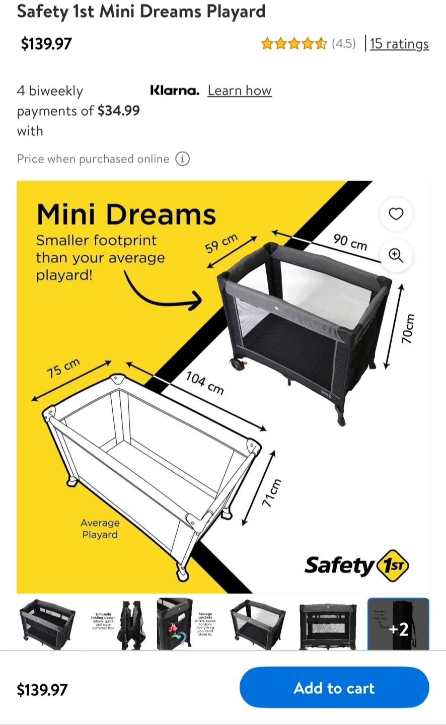 Safety 1st Mini Dreams Playard image indicator(8)