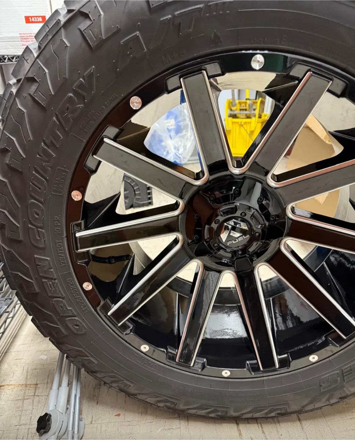 Fuel 20” Wheel with Toyo Open Country Tire image indicator(6)