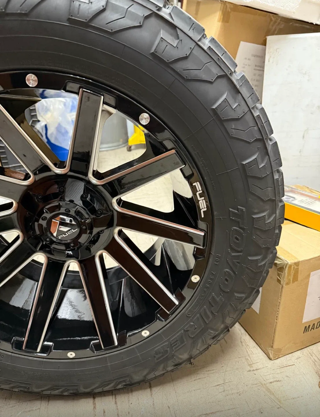 Fuel 20” Wheel with Toyo Open Country Tire image indicator(7)