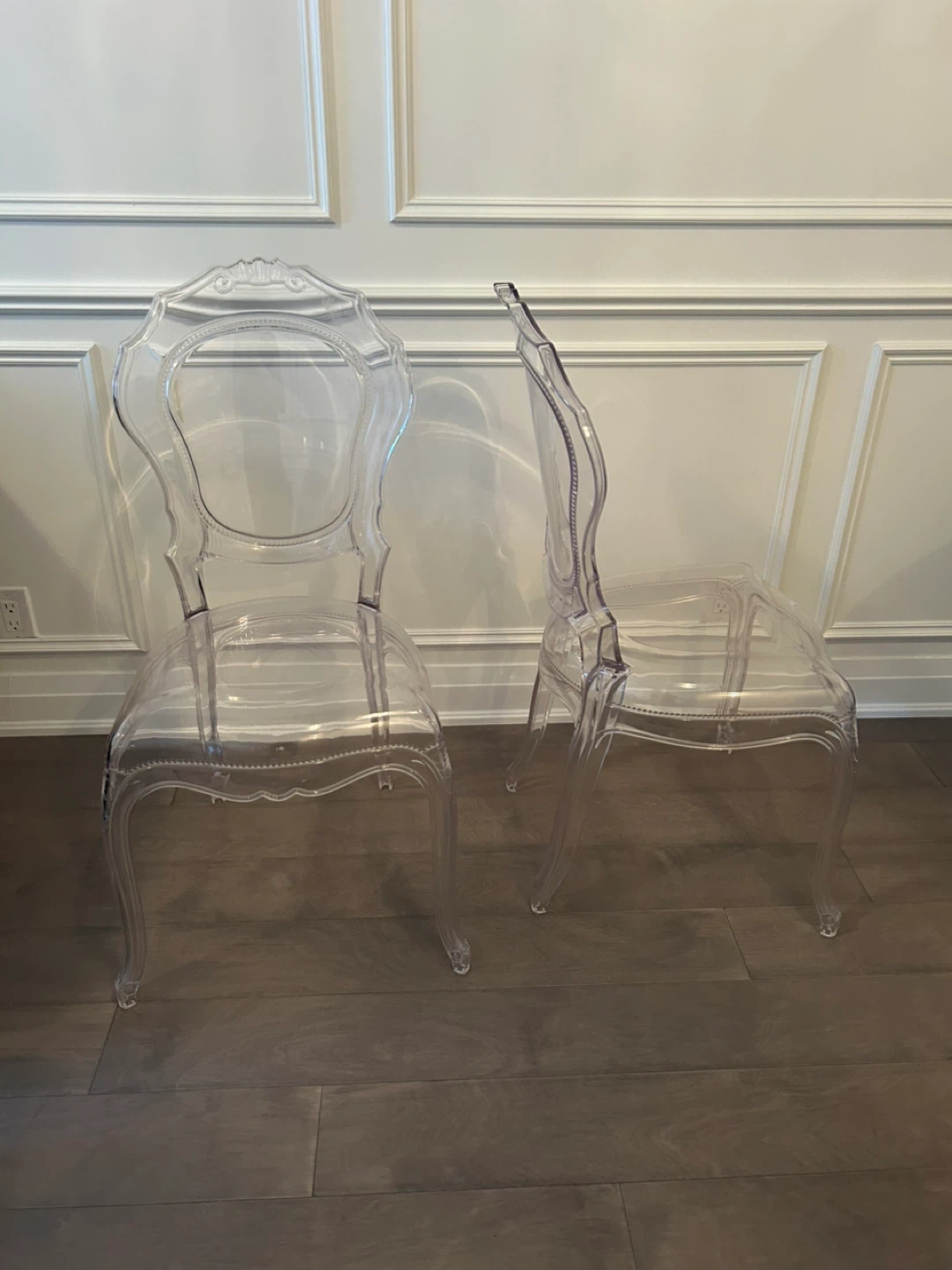 Clear Ghost Chairs