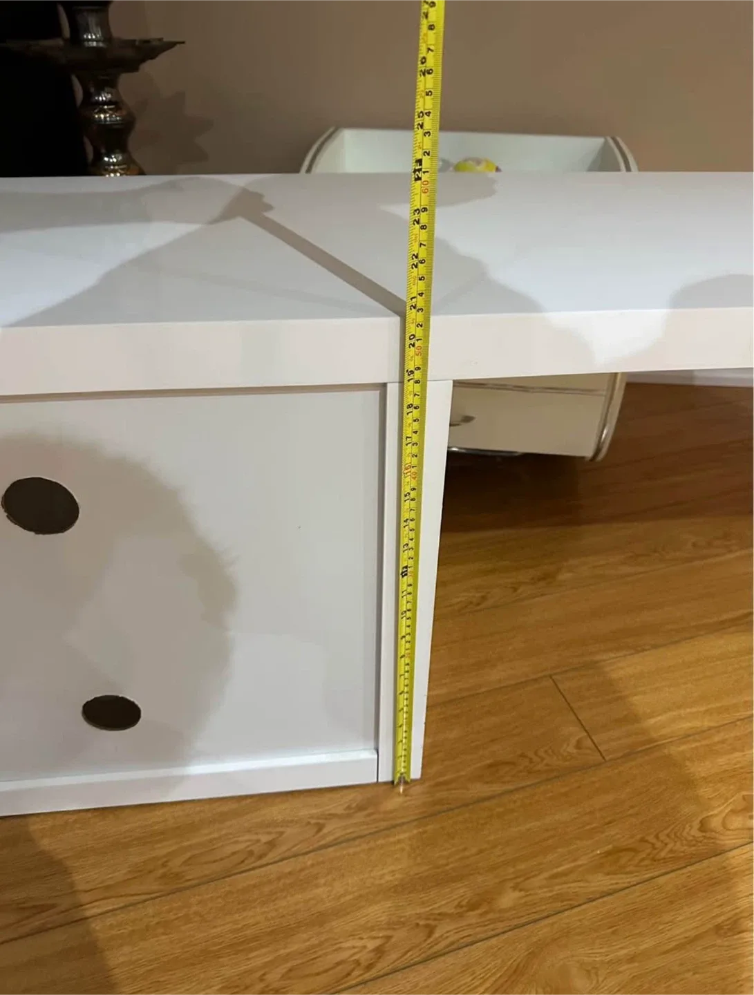 White TV Stand / Media Console image indicator(6)