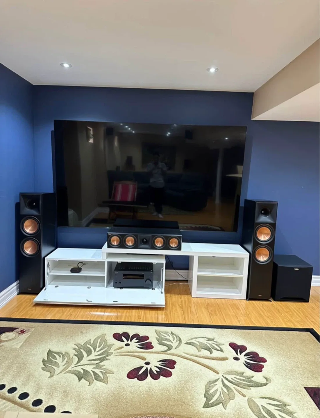 White TV Stand / Media Console