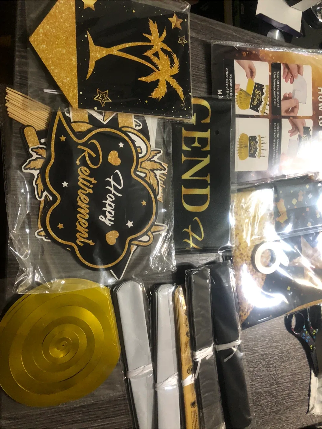 Happy Retirement Party Decoration Set image indicator(10)