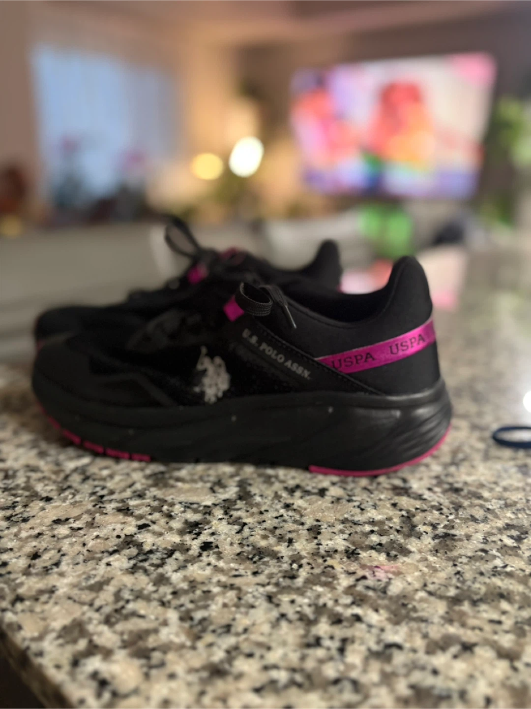 U.S. Polo Assn. Women's Running Shoes - Black - photo 2