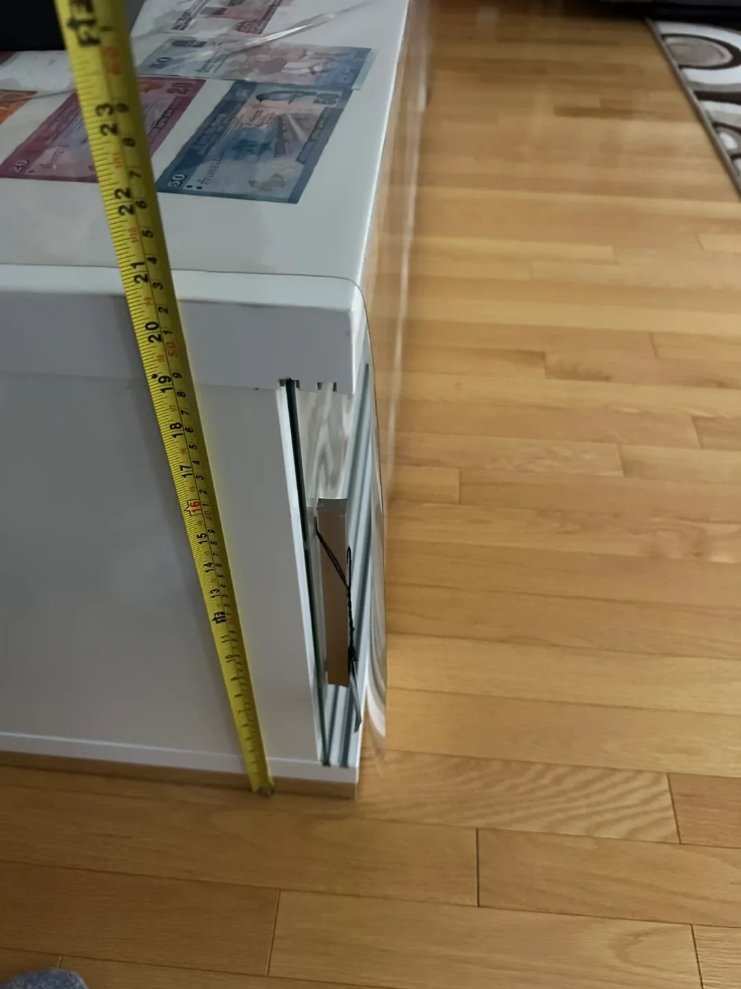 White TV Stand - 83 inches image indicator(7)