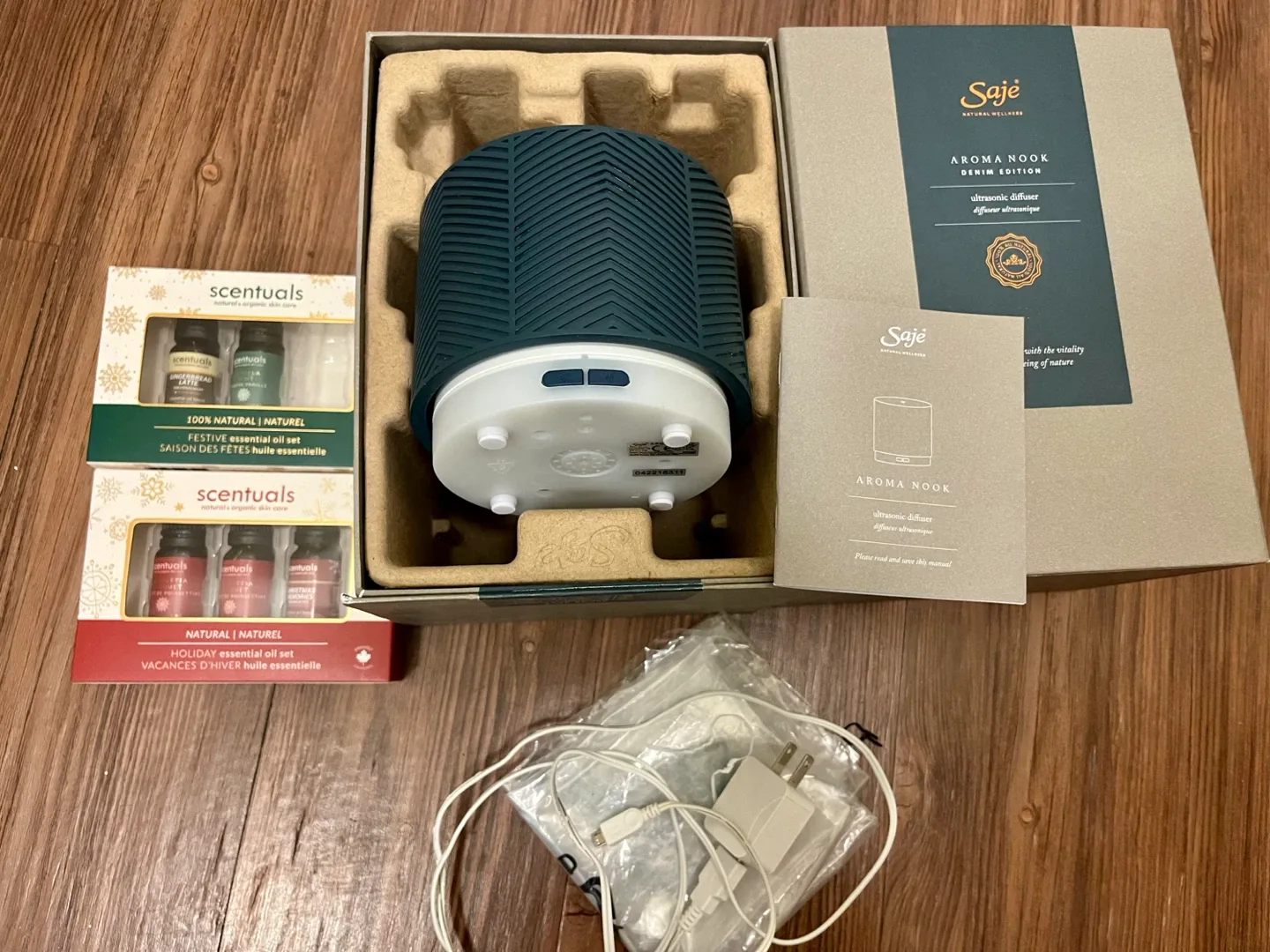 Saje Aroma Nook Denim Edition Diffuser