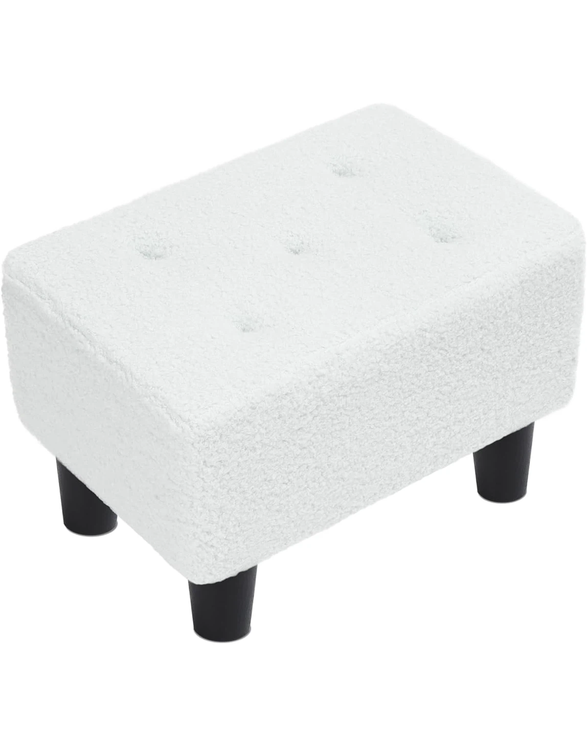 New pack  Soft Footstool - White
