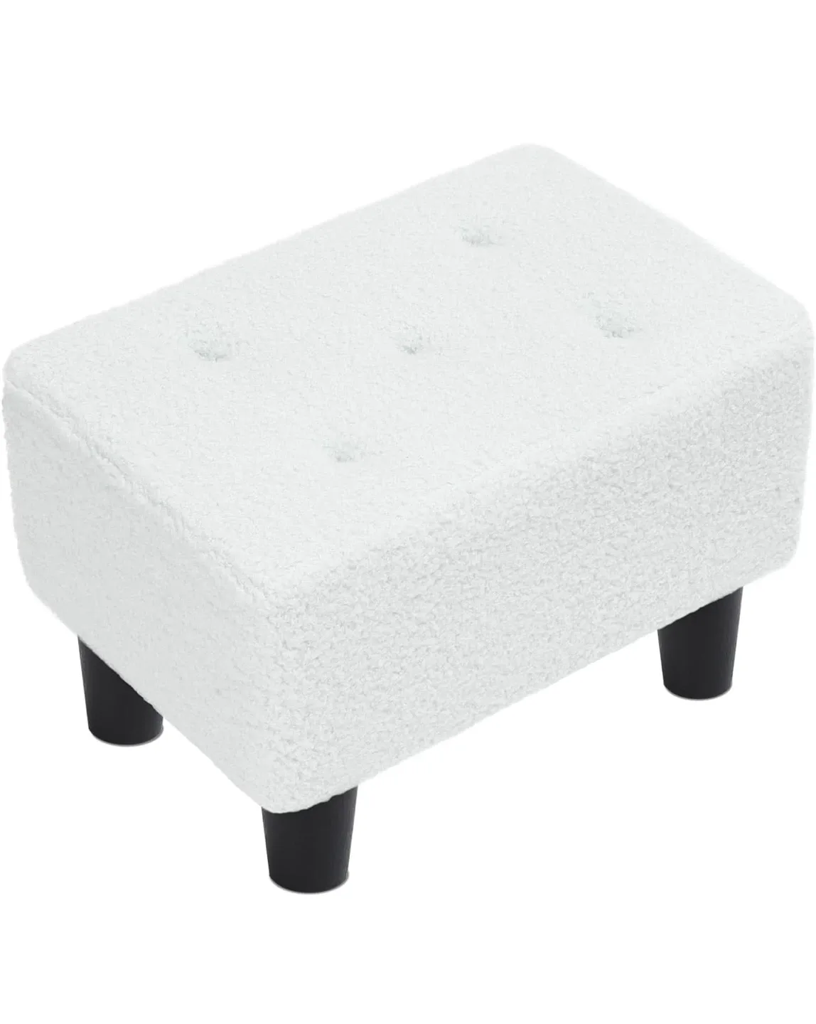 New pack  Soft Footstool - White