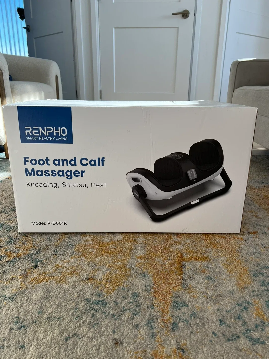 RENPHO Shiatsu Calf & Foot Massager Pro - New in Box!