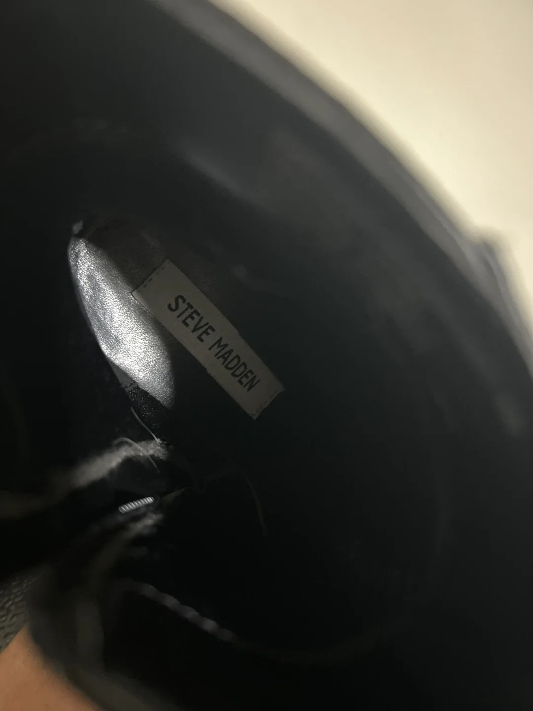 Steve Madden Black Heeled Ankle Boots image indicator(3)