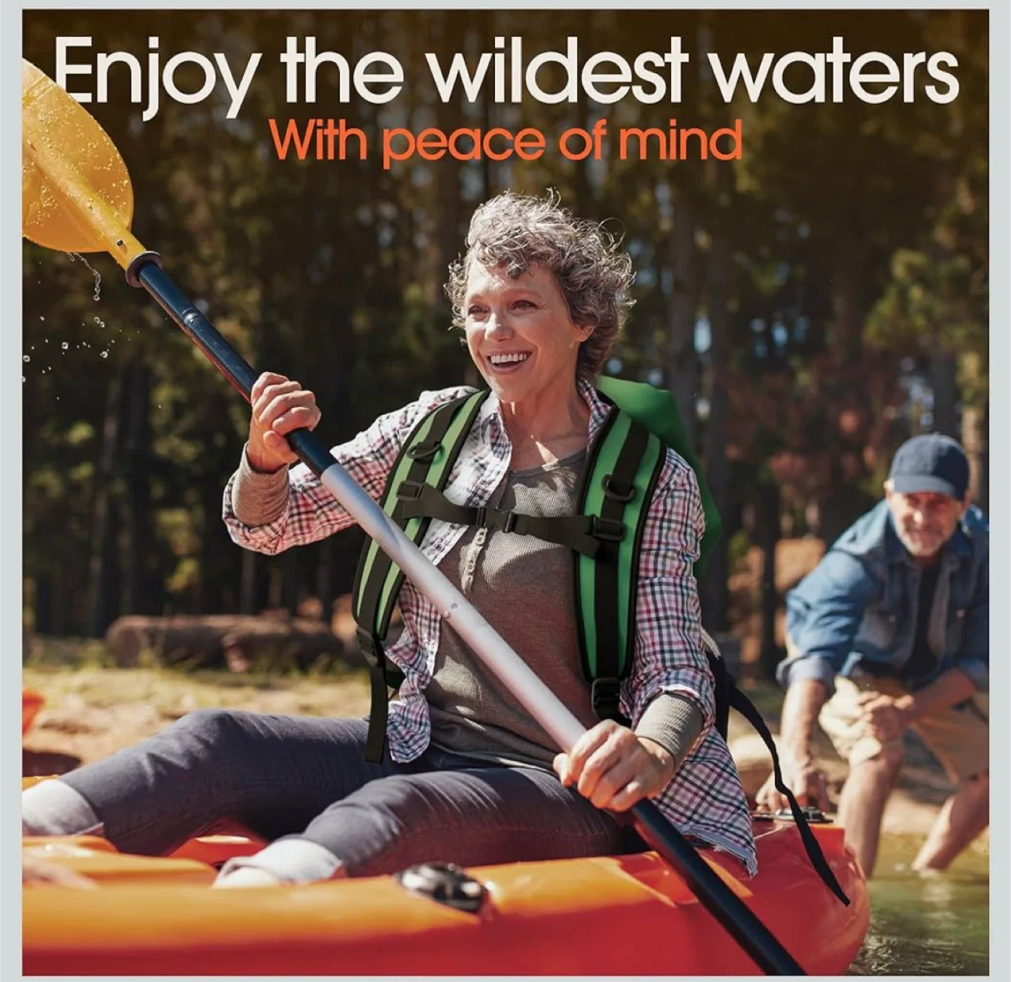 New Earth Pak Waterproof Dry Bag - 30L Orange image indicator(3)