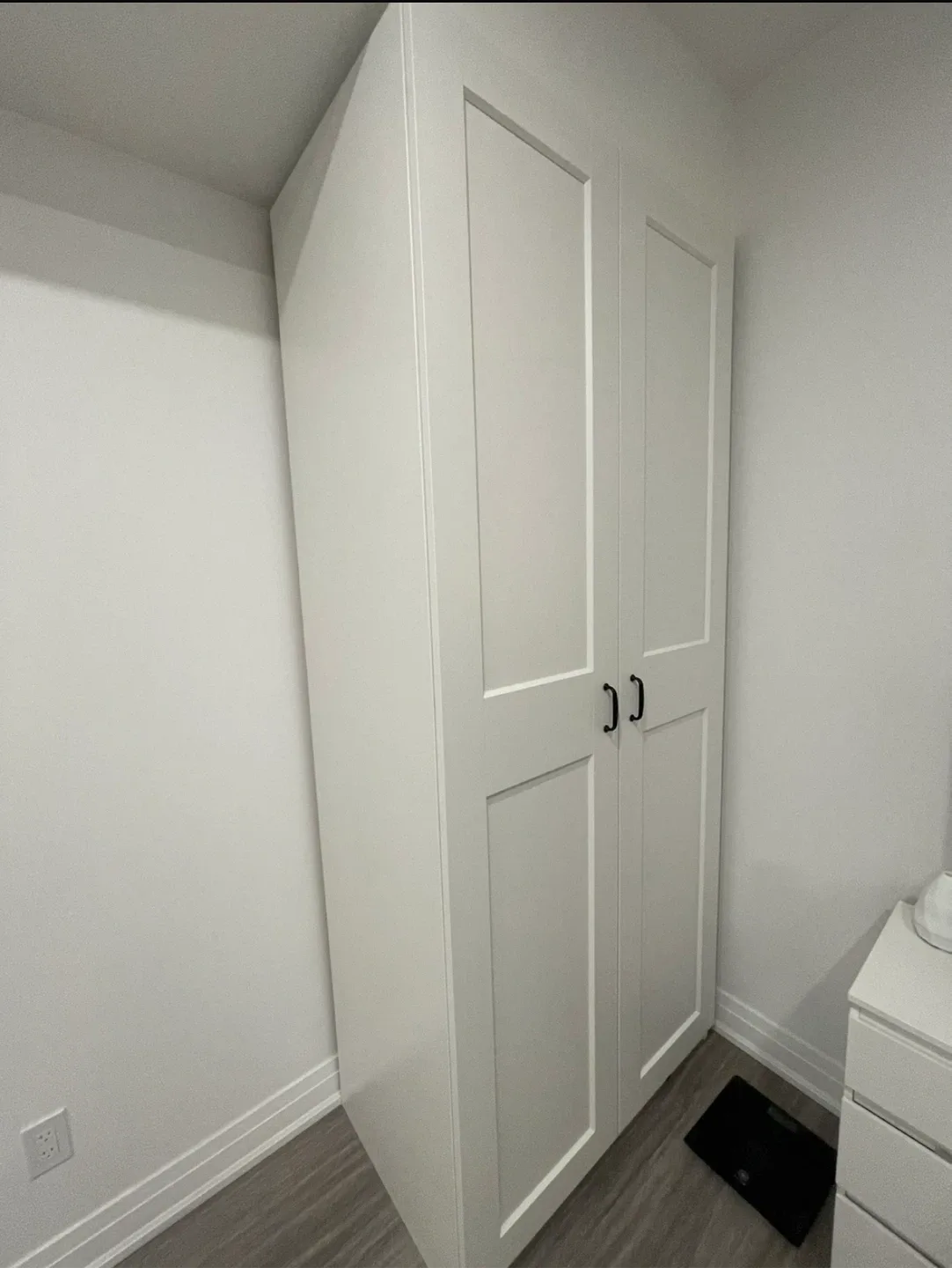 White IKEA Wardrobe