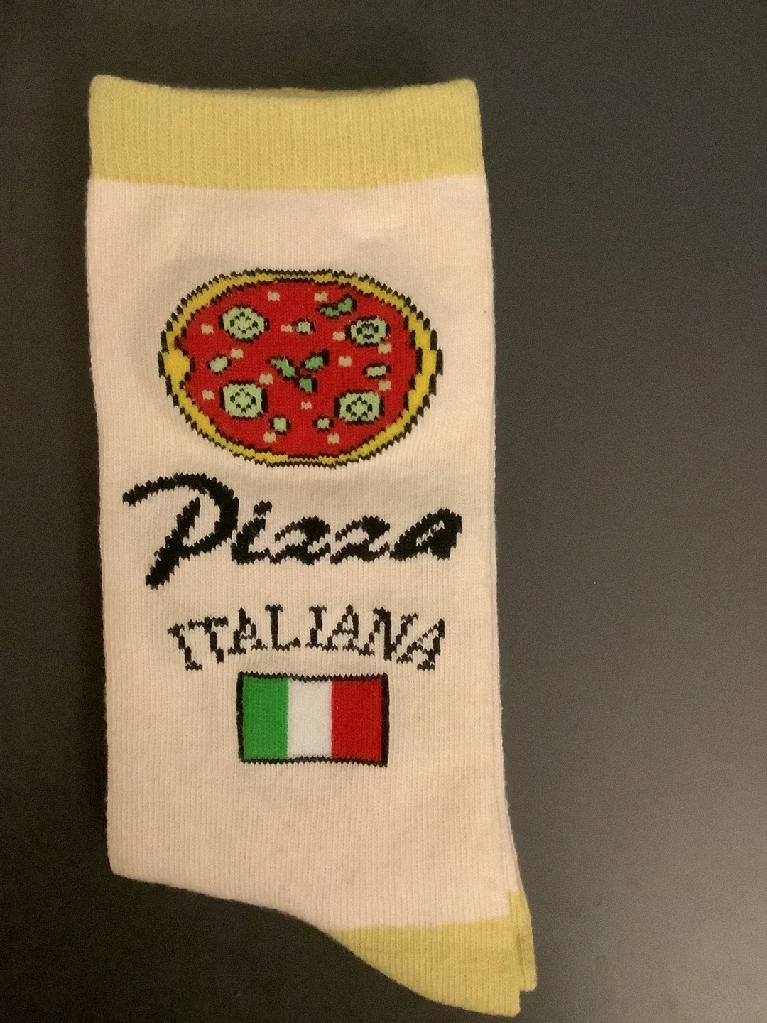“Pizza Italiana” novelty socks
