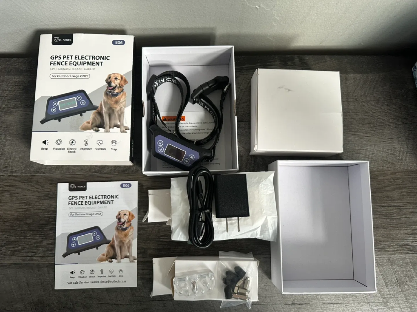 New! E-Fence GPS Wireless Dog Fence