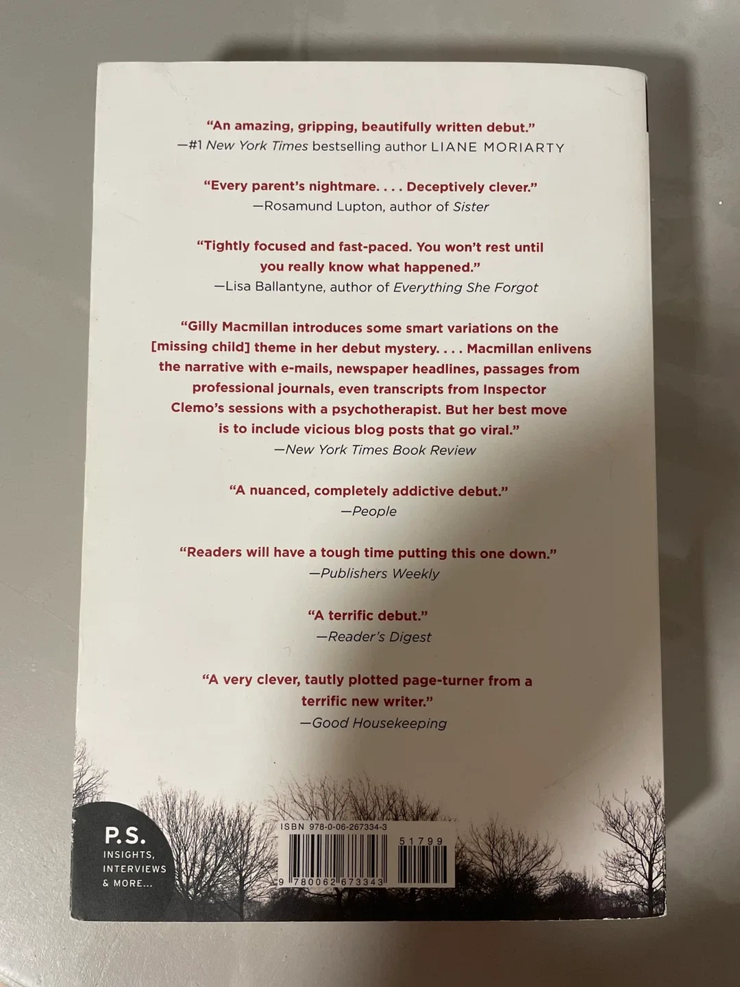 What She Knew by Gilly Macmillan image indicator(2)