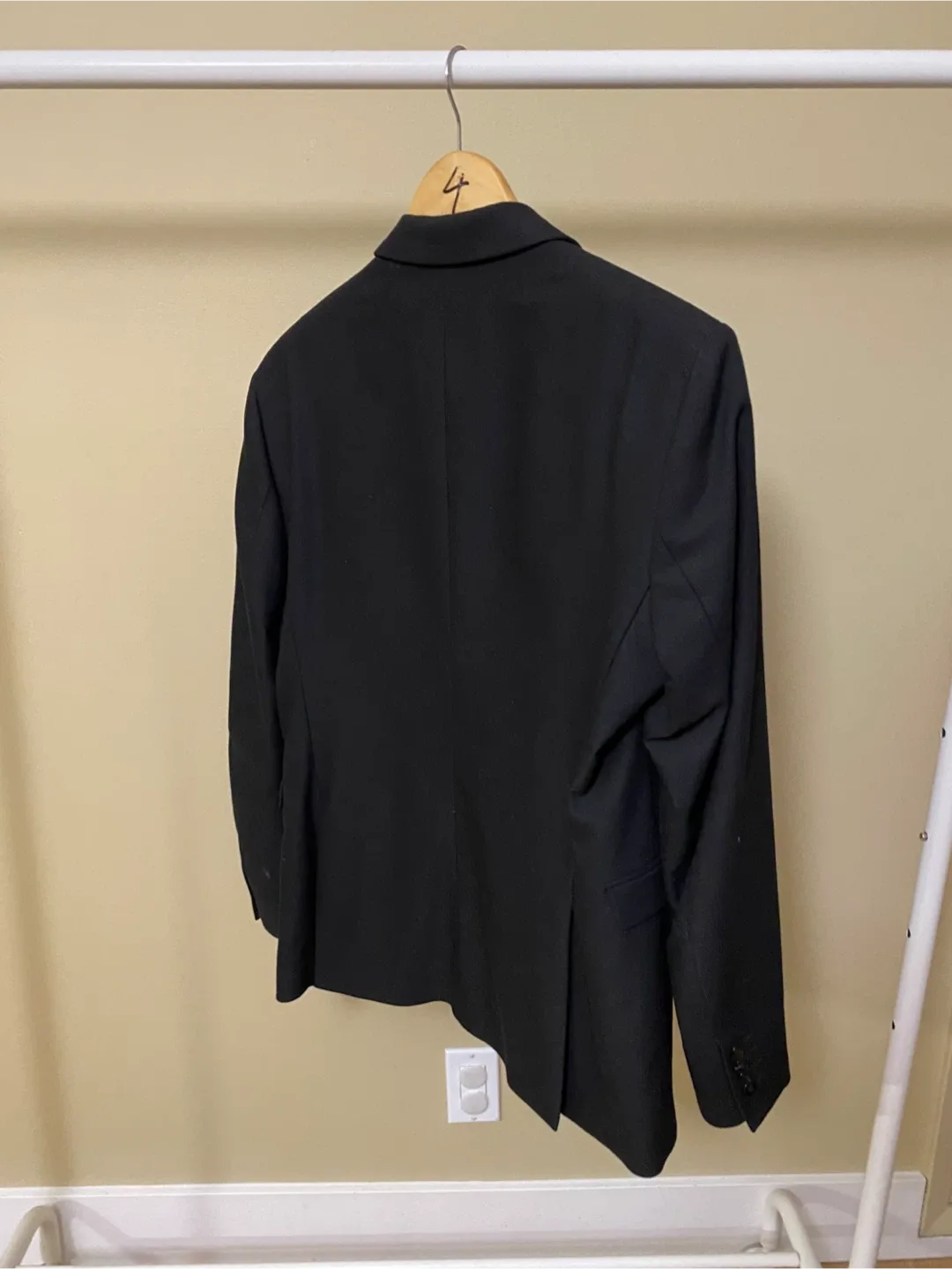 Zara Man Black Blazer image indicator(2)