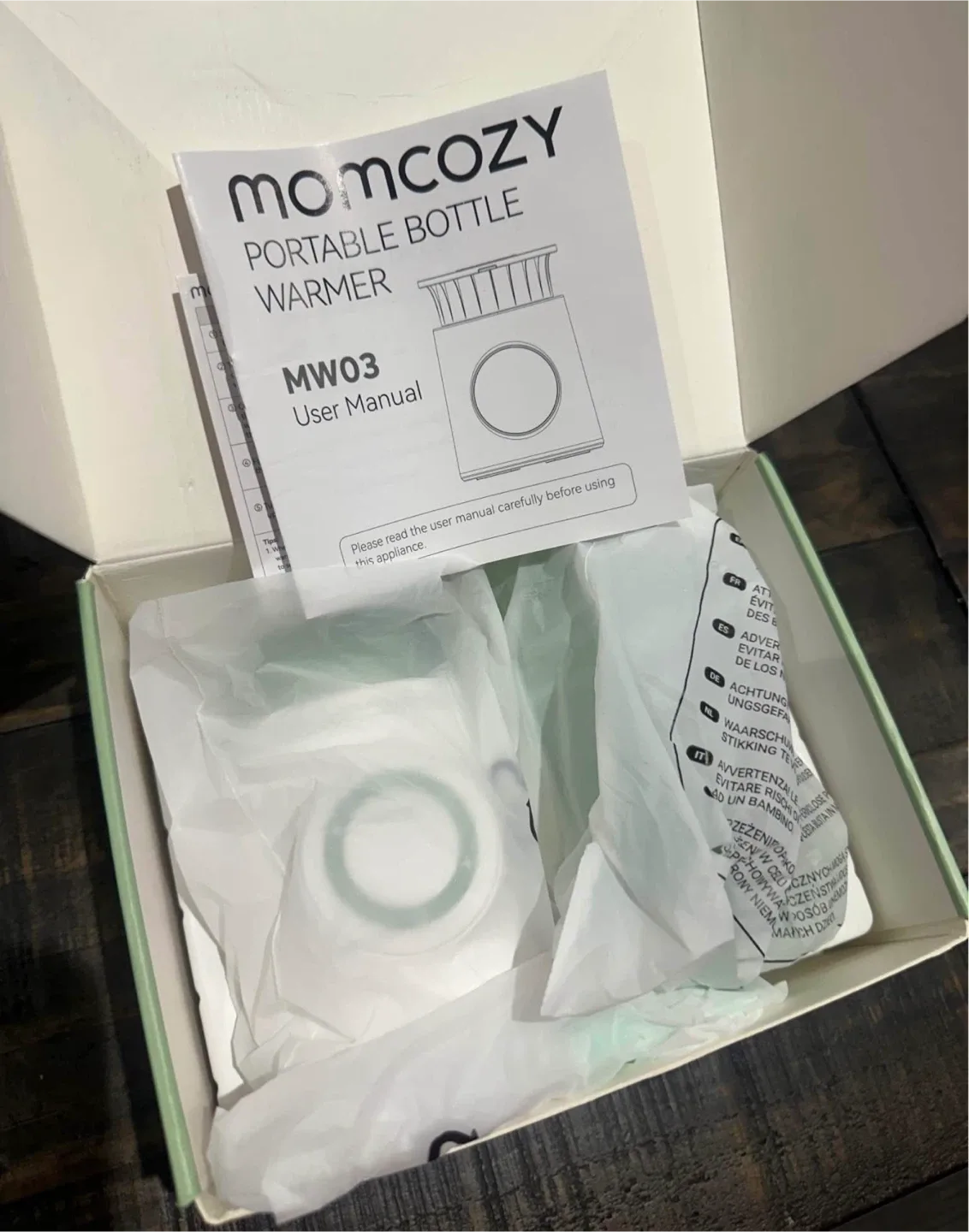 Momcozy Portable Bottle Warmer - MW03 image indicator(2)