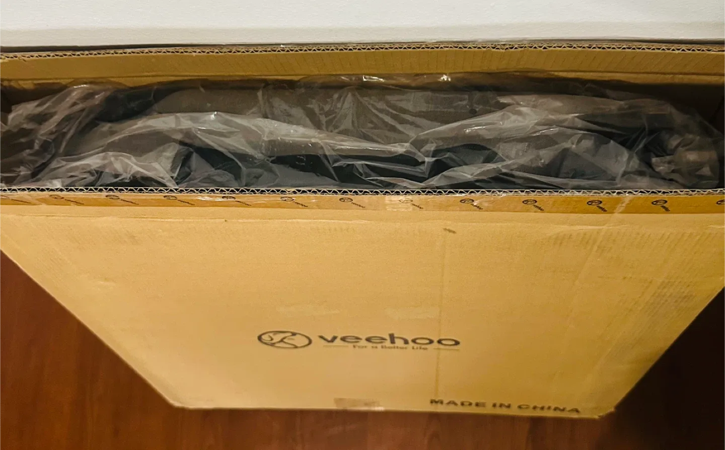 New! Veehoo Dog Crate - Gray