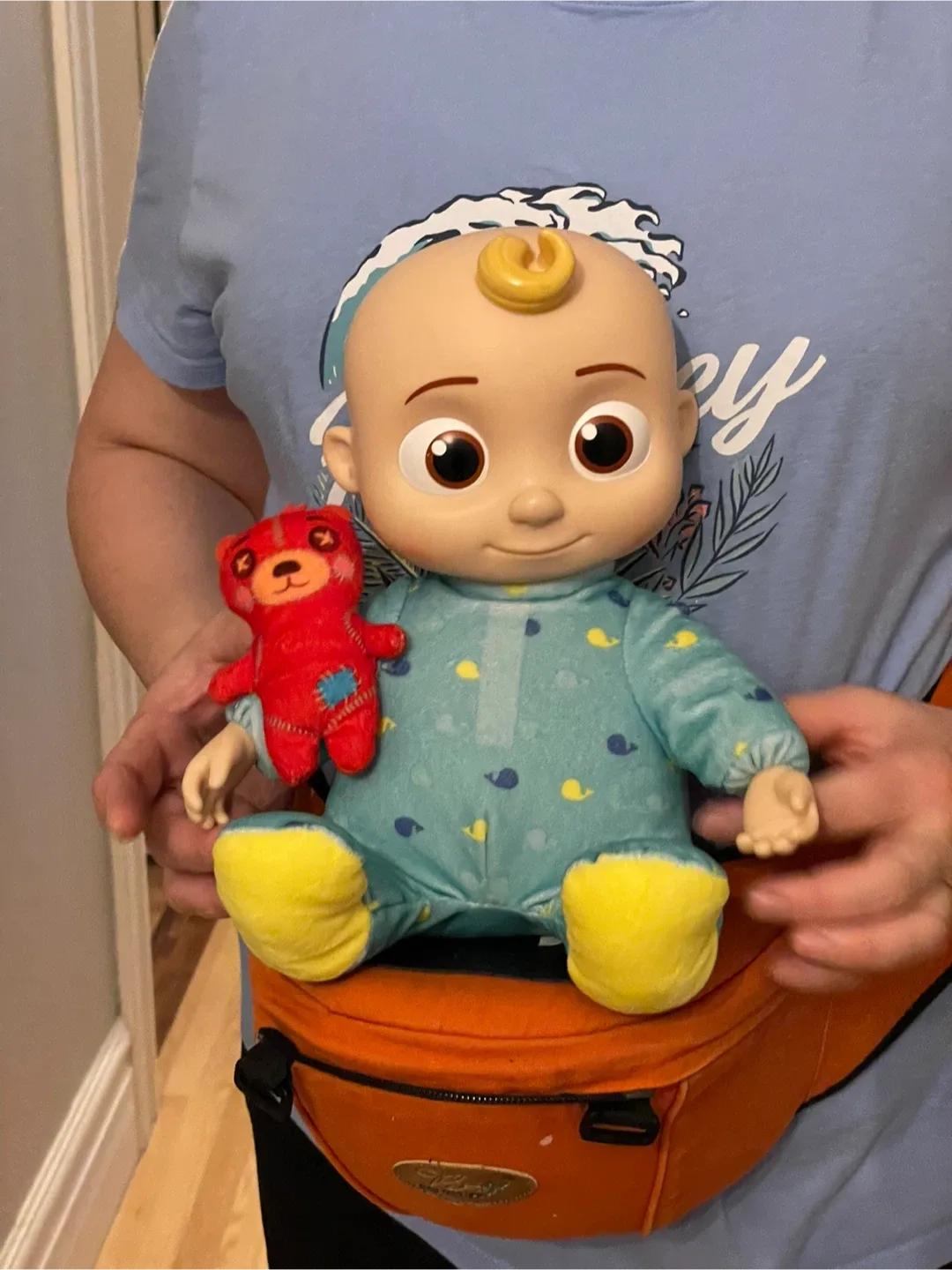 Orange Multi purpose Baby Carrier image indicator(6)