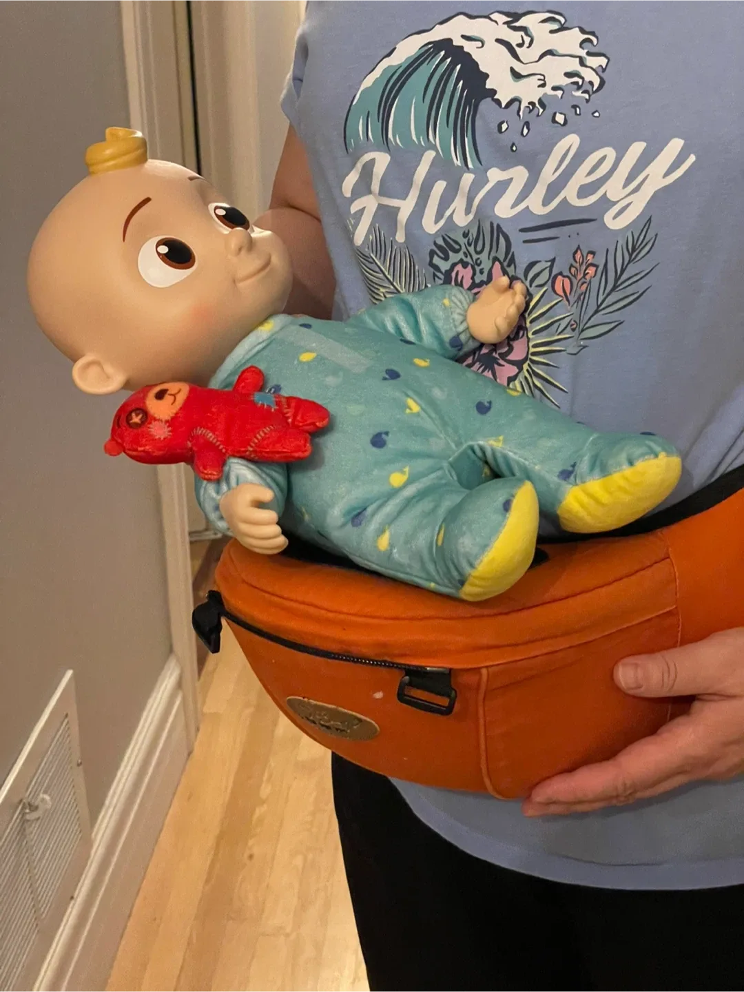 Orange Multi purpose Baby Carrier image indicator(3)