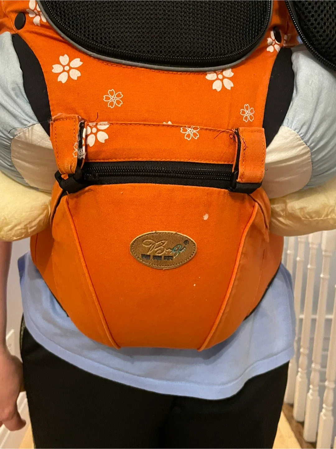 Orange Multi purpose Baby Carrier image indicator(4)