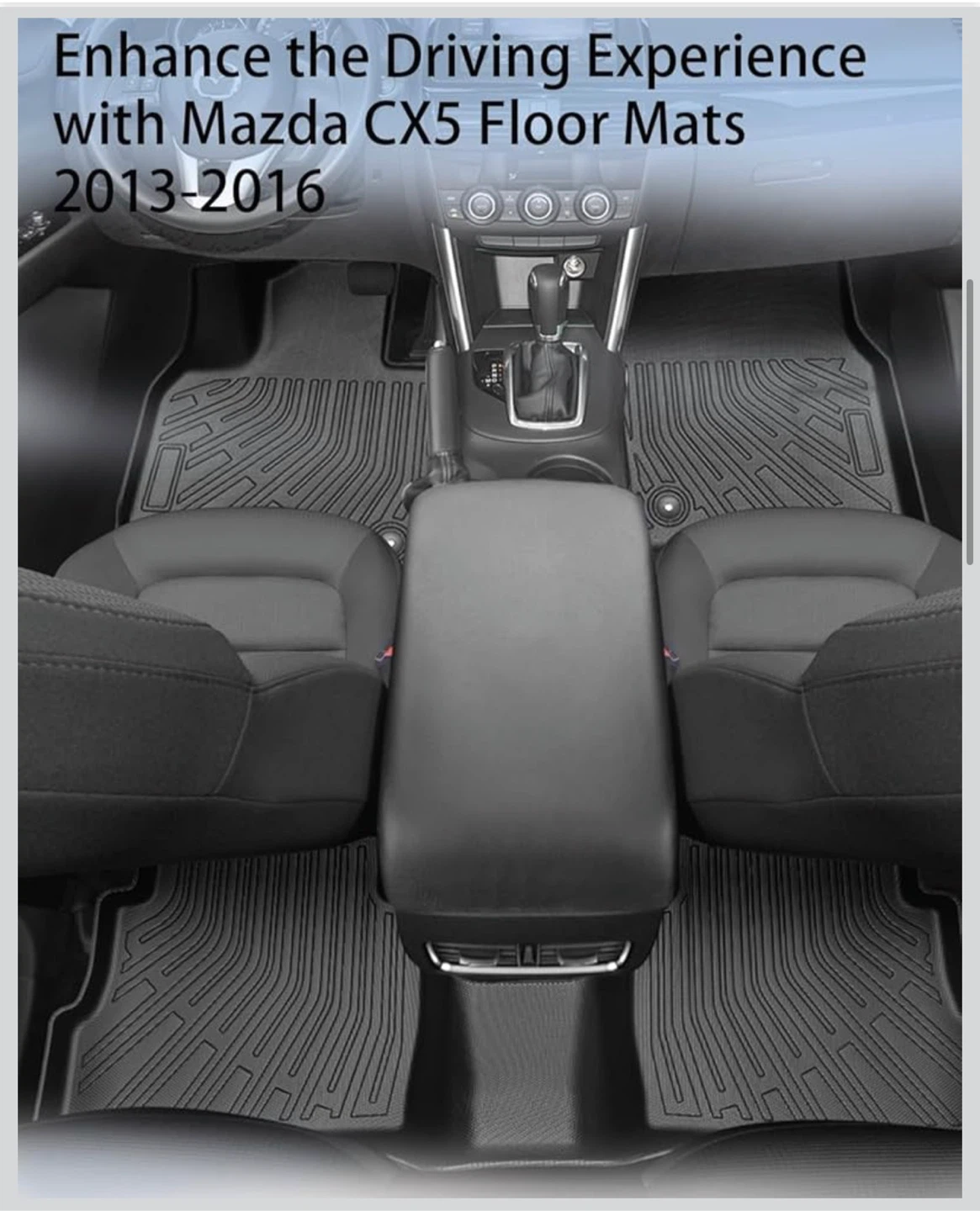 Mazda CX5 Floor Mats 2013-2016 All Weather Liners - photo 3