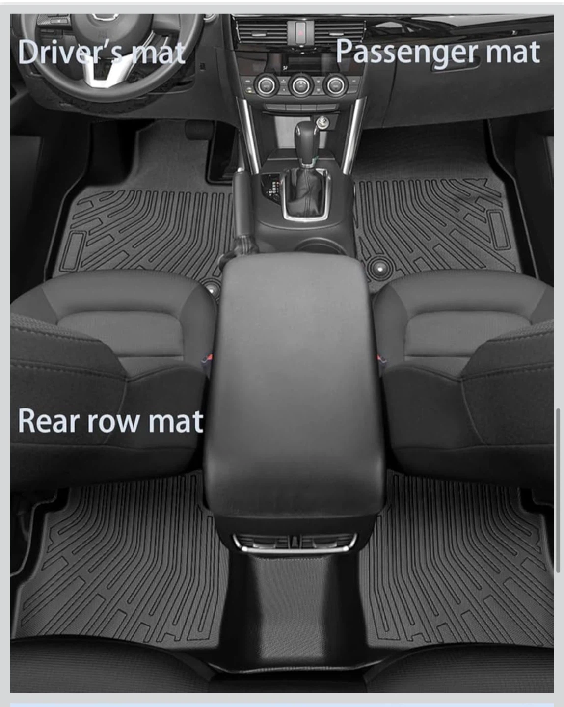Mazda CX5 Floor Mats 2013-2016 All Weather Liners - photo 5