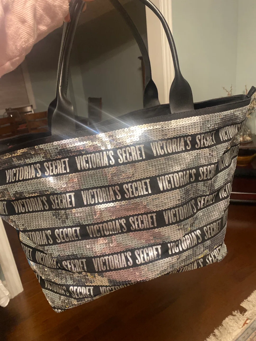 Victoria's Secret Sequin Tote Bag