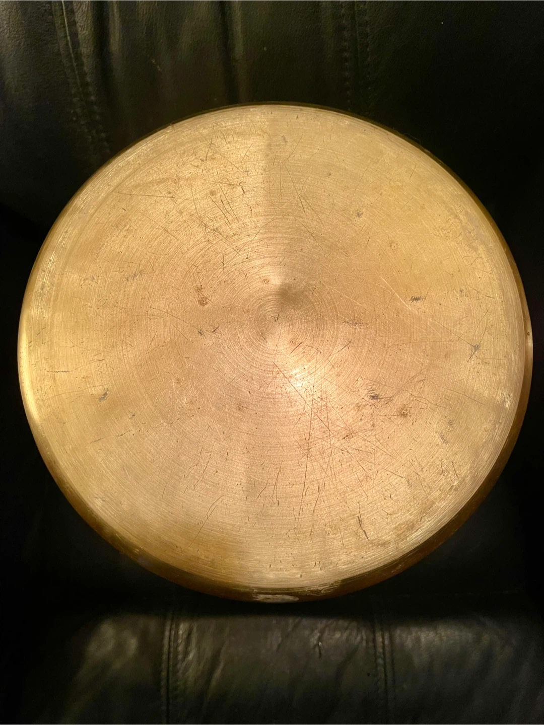 Vintage oversized aluminum stock pot with lid - photo 4