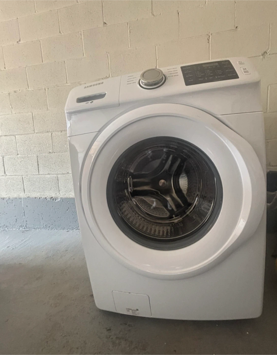 Samsung Front Load Washer & Dryer - White - photo 2