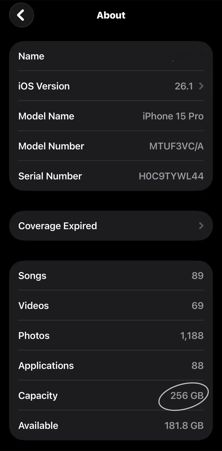 iPhone 15 Pro Natural Titanium image indicator(10)