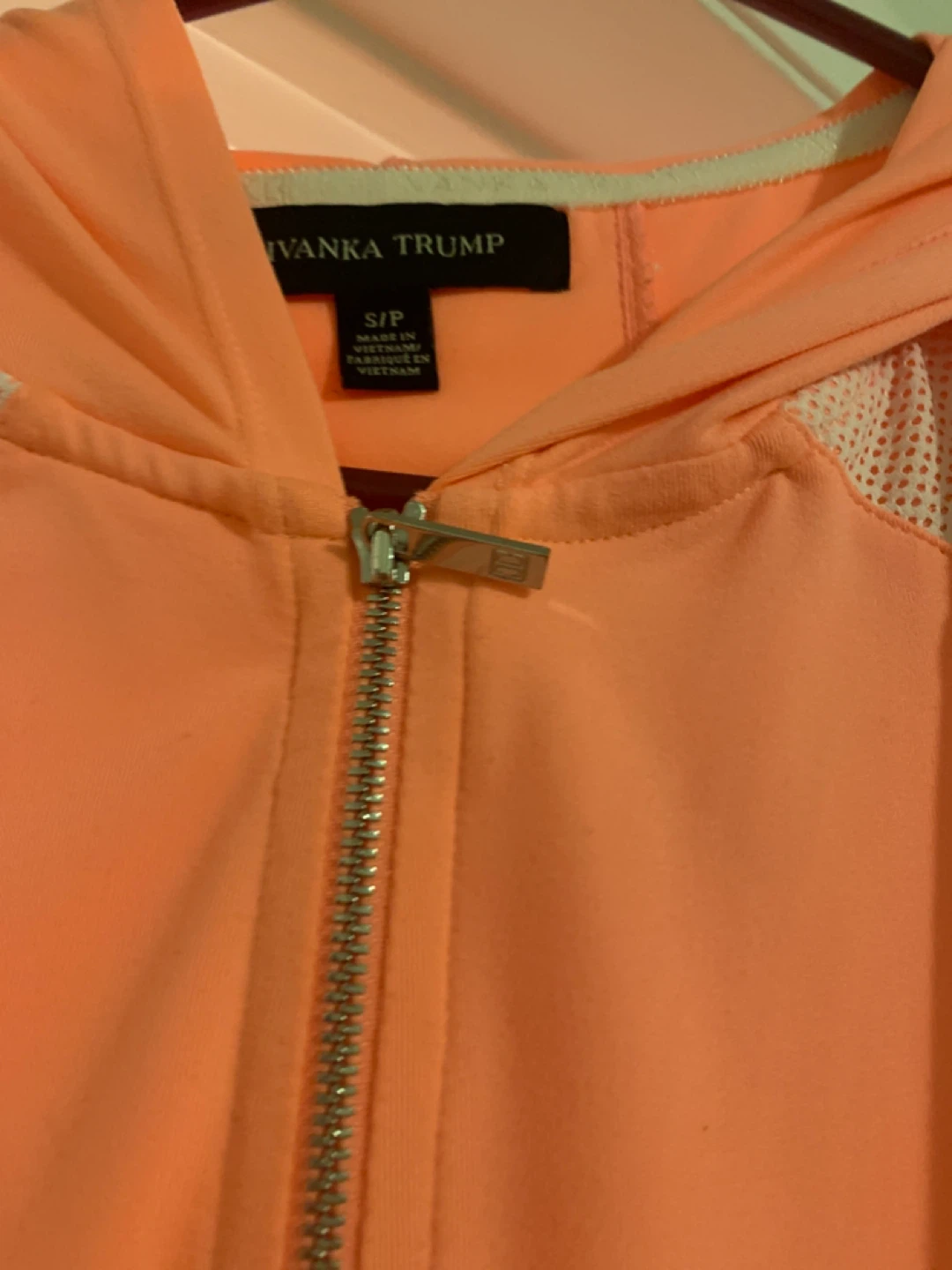 Ivanka Trump Hoodie, Size S/P, Peach - photo 2