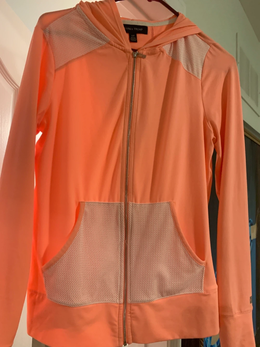 Ivanka Trump Hoodie, Size S/P, Peach