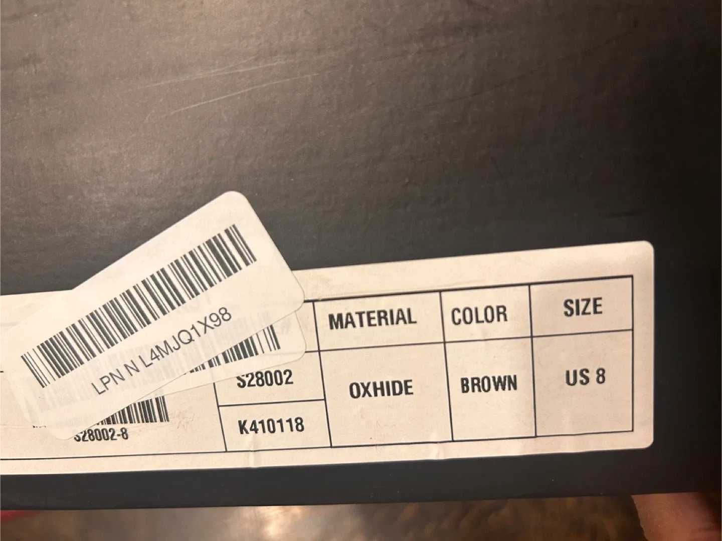 CALTO Y70623 Rust Brown Leather Elevator Boots - Size 8 image indicator(6)