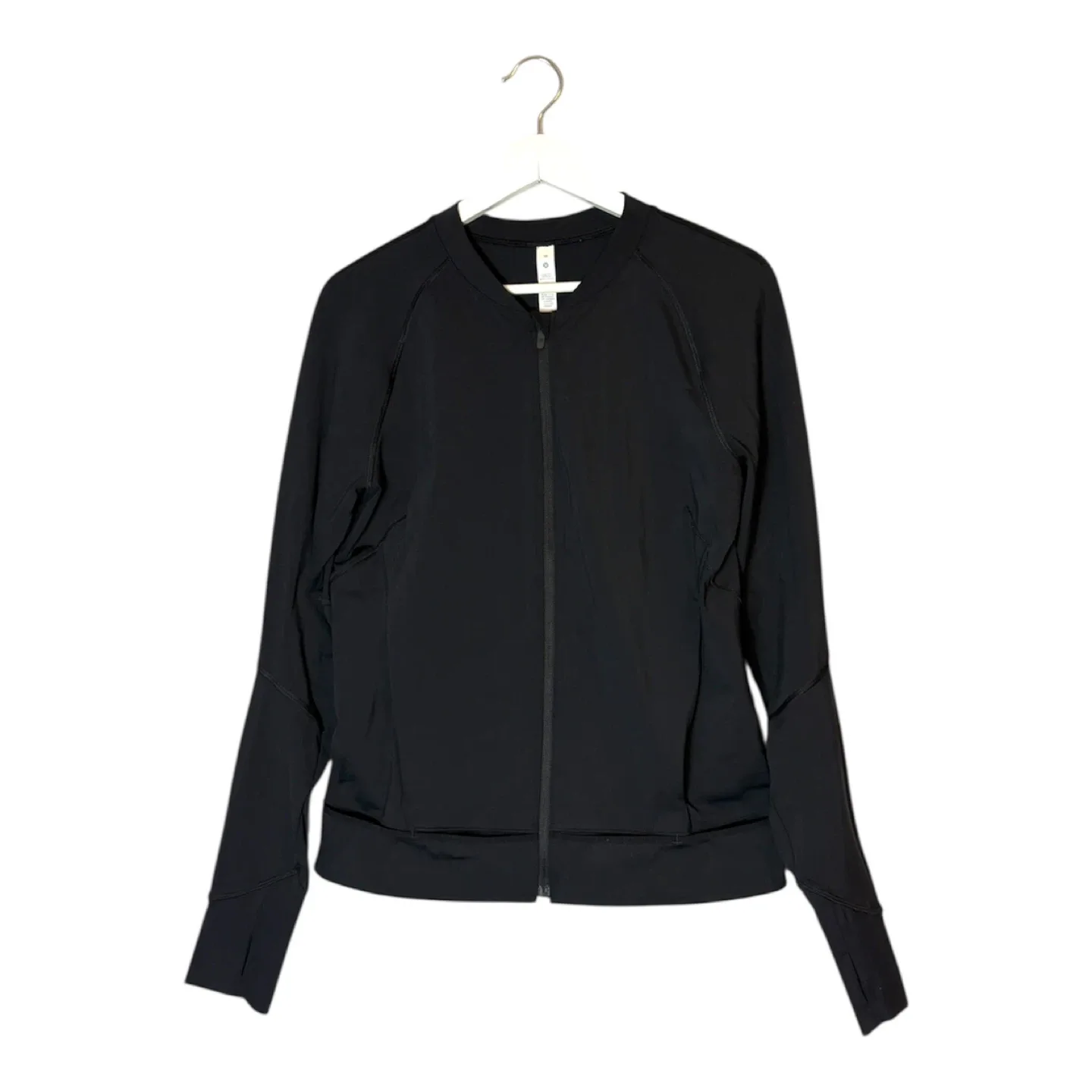 Lululemon Black Nulux UVP Run Jacket Size 10 Athleisure image indicator(3)