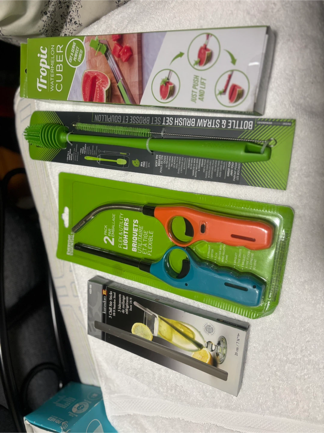 Kitchen Utensil Bundle - Watermelon Cuber, Lighters, More!