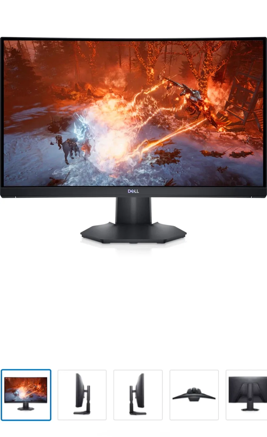 Dell 24 Curved Gaming Monitor - S2422HG